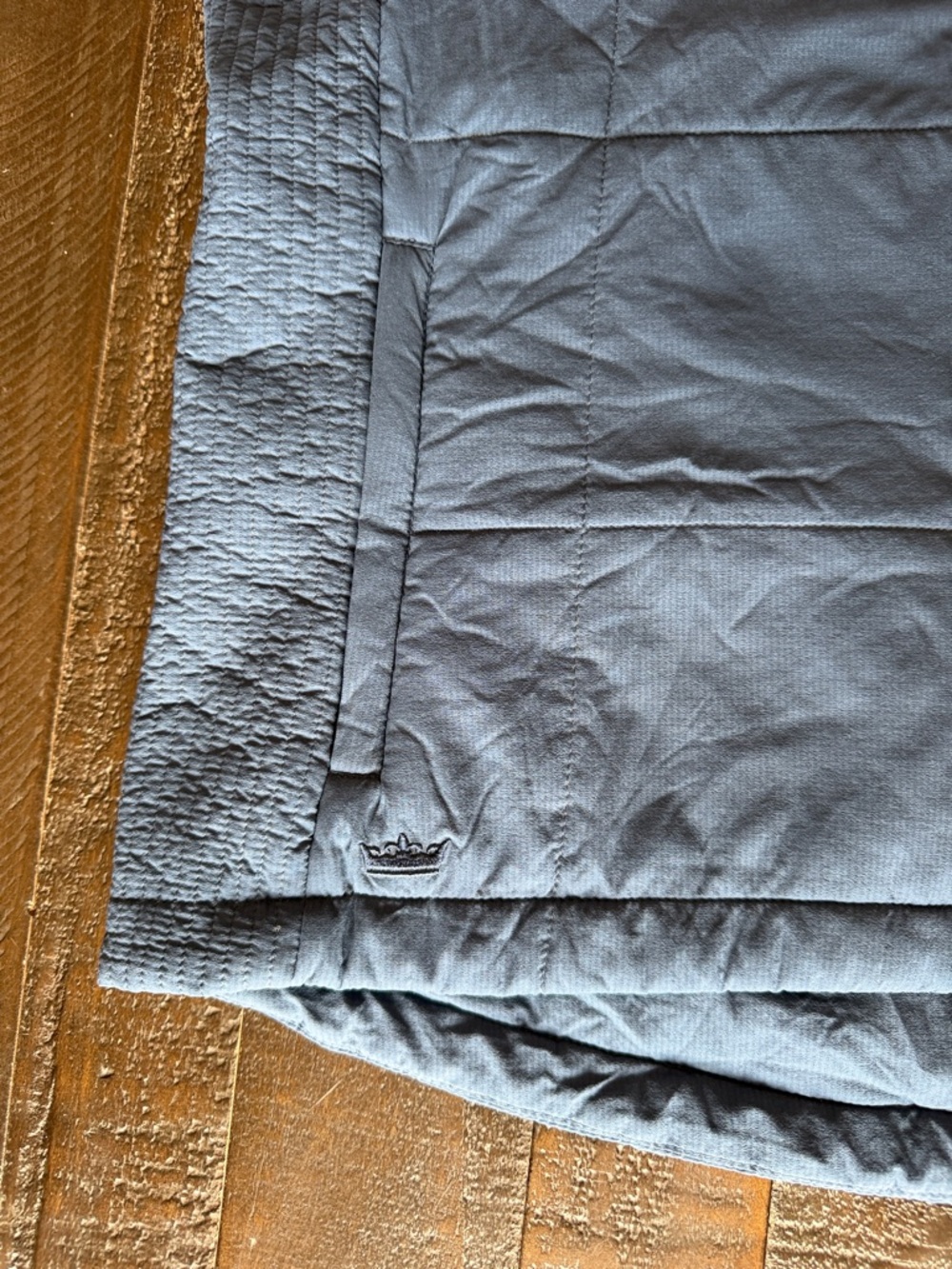 Peter Millar Vest Womens Size Medium Navy Nylon Quilted Hi Neck Full Zip Golf - Picture 7 of 9